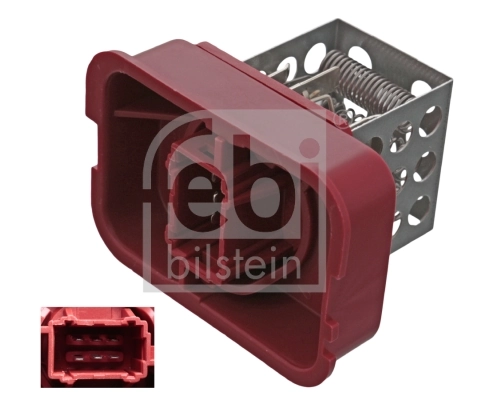 Resistor, interior blower